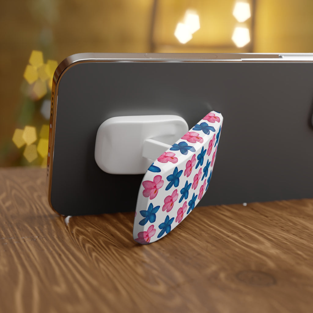 Flower Phone Click-On Grip