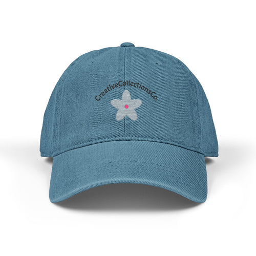 Embroidery Flower Cap