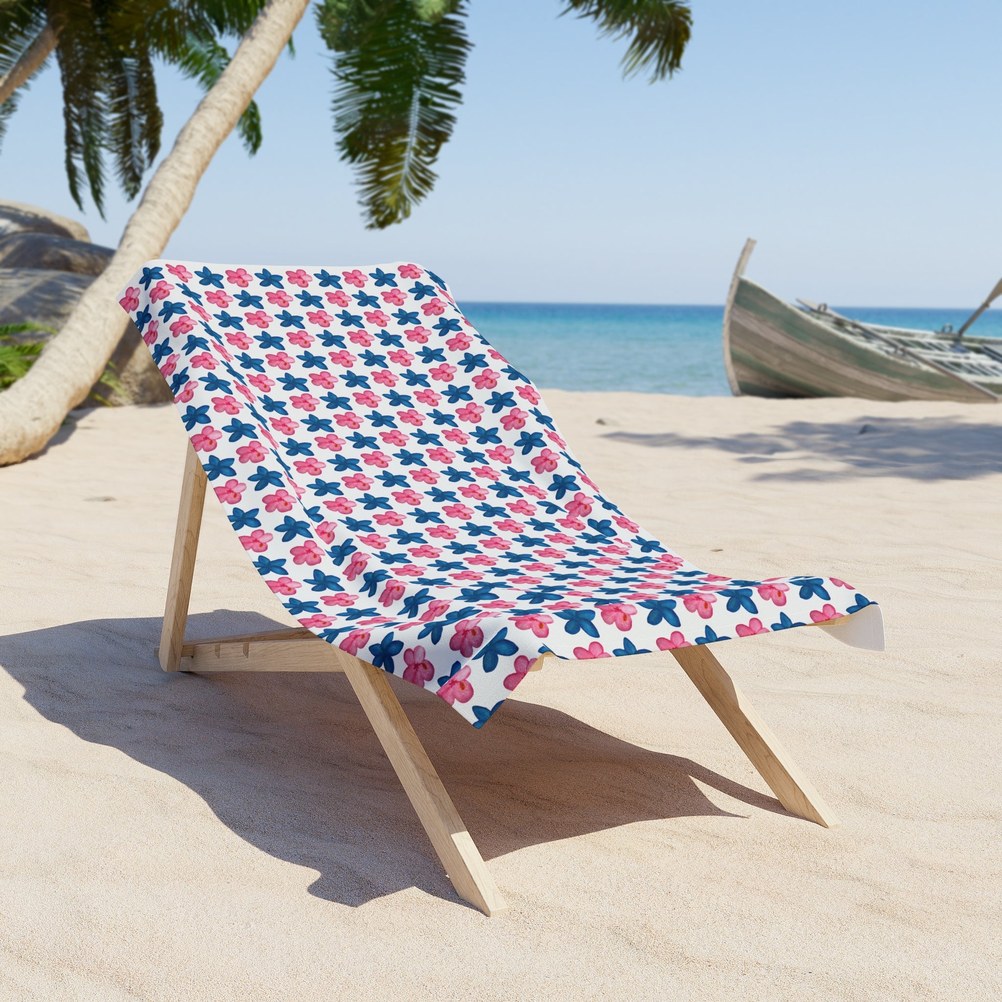 Flower Beach Towel