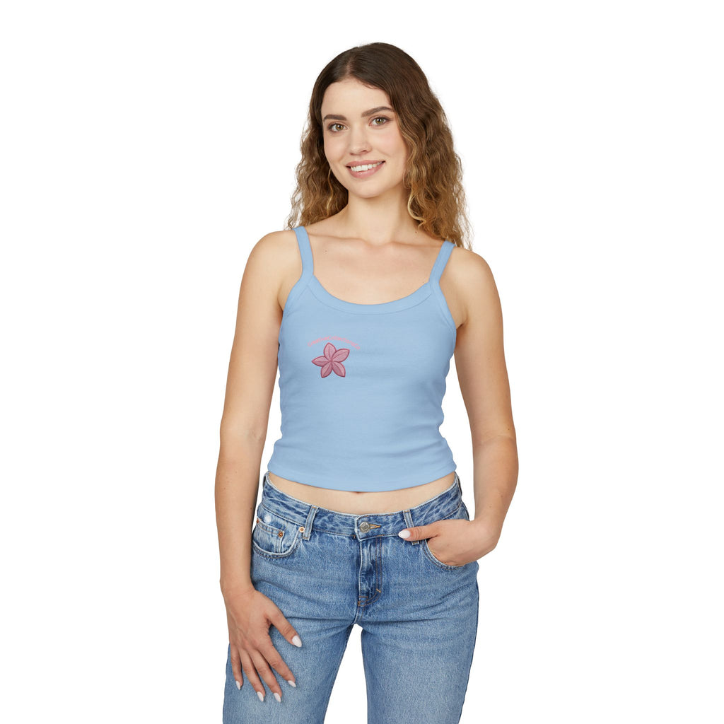Flower Spaghetti Strap Top