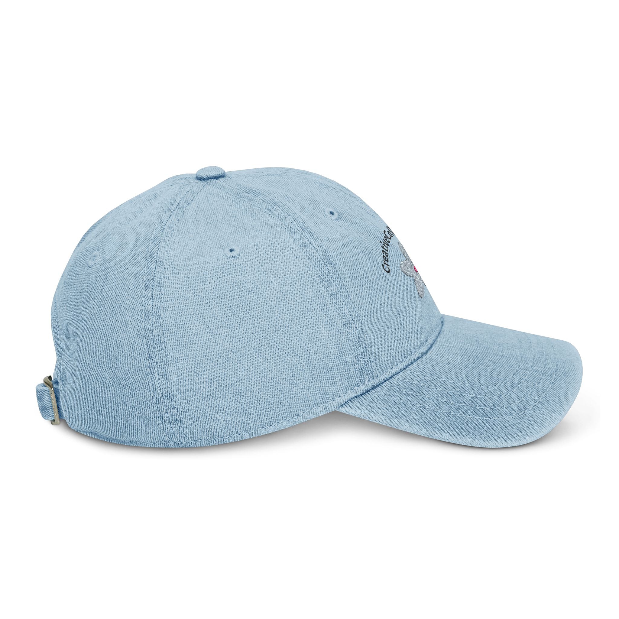 Embroidery Flower Cap