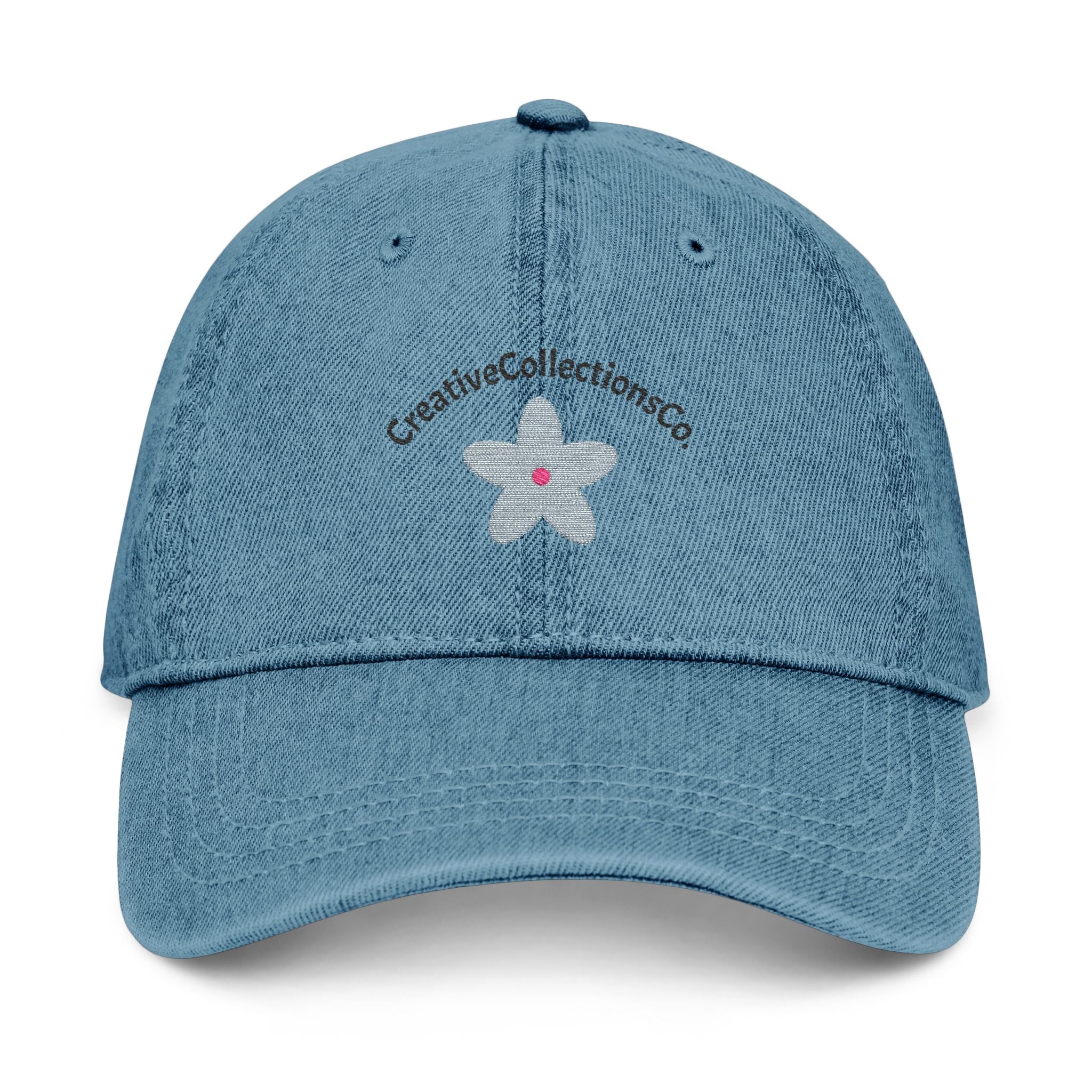 Embroidery Flower Cap