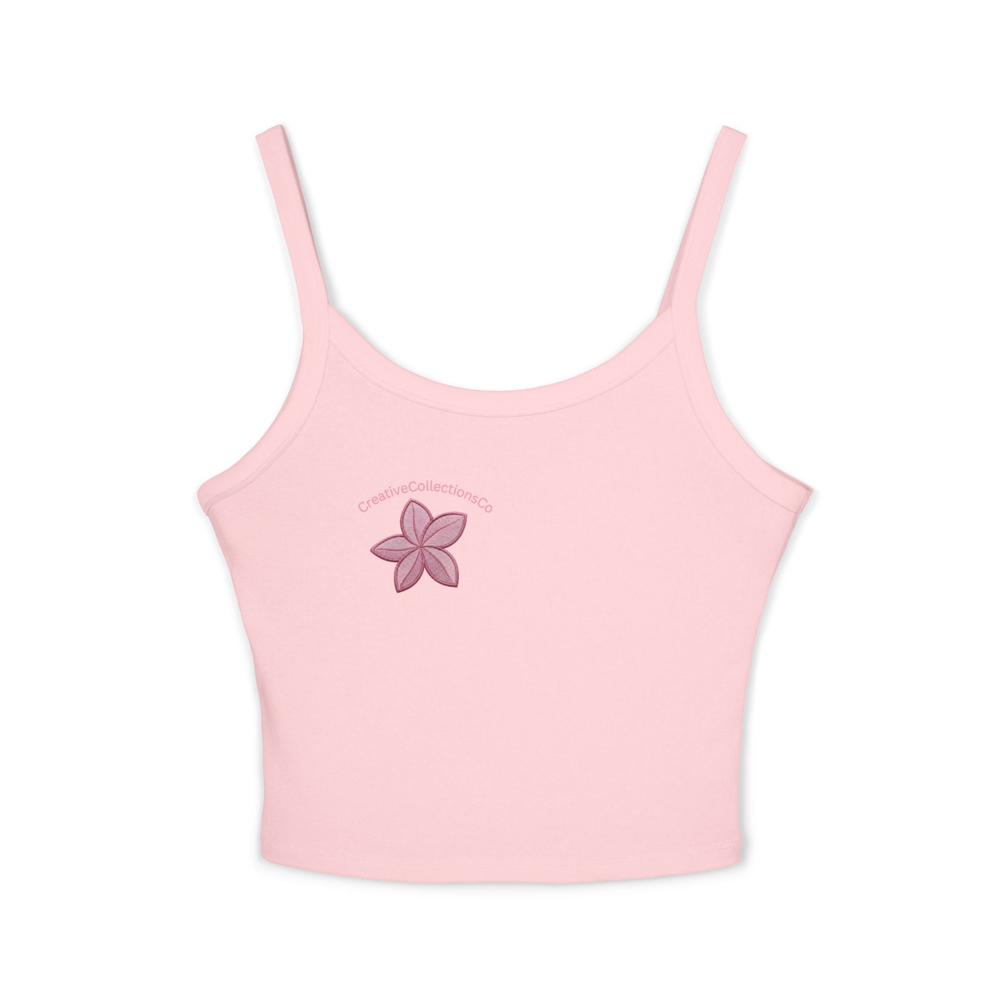 Flower Spaghetti Strap Top