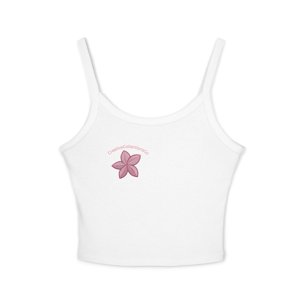 Flower Spaghetti Strap Top